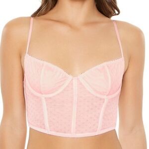 New. Pink Lace Bralette